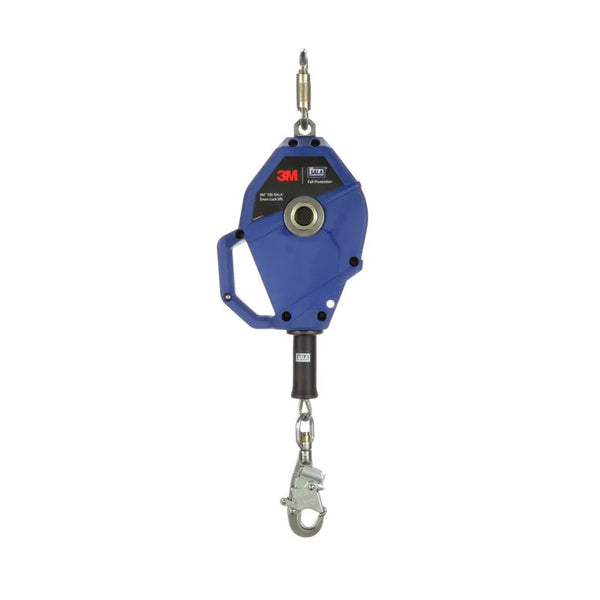 3M DBI-SALA Smart Lock Self-Retracting Lifeline - Stainless Steel Cable 3503804, blue, 6.1 m (20 ft)