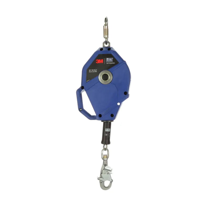 3M DBI-SALA Smart Lock Self-Retracting Lifeline - Stainless Steel Cable 3503823, blue, 15.2 m (50 ft) - DBI-SALA