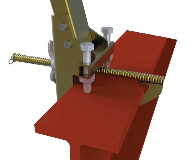 3M DBI-SALA Temporary I-Beam Horizontal Lifeline Stanchion Base 7400052, Fits 6 - 12 in (152 - 304 mm) Flange Up To 2.25 in (57 mm) Thick - DBI-SALA