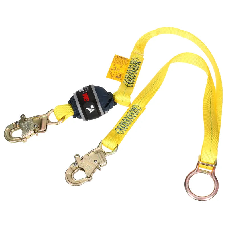 3M DBI-SALA Tie-Back Web Shock-Absorbing Lanyard 1246584C, 132 - 310 lb (59.9 - 140.6 kg), 6 ft (1.83 m) - DBI-SALA