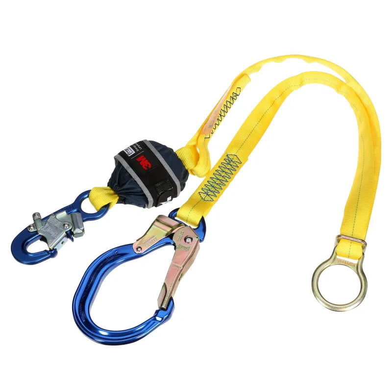 3M DBI-SALA Tie-Back Web Shock-Absorbing Lanyard 1246585C, 132 - 310 lb (59.9 - 140.6 kg), 6 ft (1.83 m) - DBI-SALA