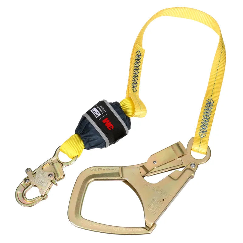 3M DBI-SALA Web Shock-Absorbing Lanyard 1246571C, 132 - 310 lb (59.9 - 140.6 kg), 4 ft (1.2 m) - DBI-SALA