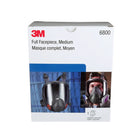 3M Full Facepiece Reusable Respirator, 6800, medium, 4/case - 3M