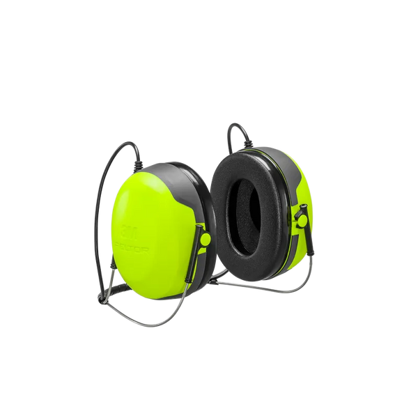 3M PELTOR CH-3 Headset HT52B-112, Listen Only, Yellow, Neckband, FLX2