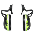 3M PELTOR Full Brim Helmet Attached Earmuffs X4P51E, Electrically Insulated, 10/Case - PELTOR