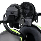 3M PELTOR Full Brim Helmet Attached Earmuffs X4P51E, Electrically Insulated, 10/Case - PELTOR