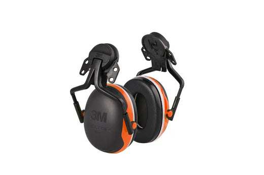 3M PELTOR Helmet Attached Earmuffs X4P5E-OR, Electrically Insulated, 10/Case