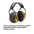 3M PELTOR Over-the-Head Earmuffs X2A, 10/Case - PELTOR