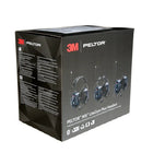 3M PELTOR WS LiteCom Plus Headset MT73H7P3E4610WS6NA, Hard Hat Attached, 5 ea/Case - PELTOR