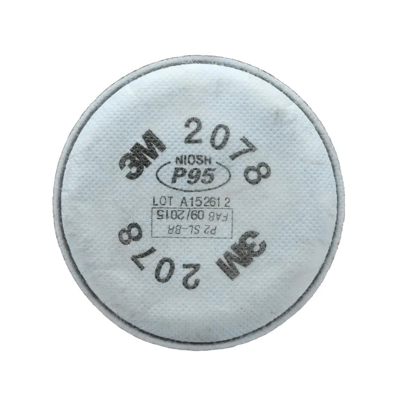 3M Particulate Filter, 2078, P95, with nuisance level acid gas and organic vapour relief, 50 pairs/case - 3M