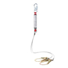 3M Protecta 100% Tie-Off Cable Shock-Absorbing Lanyard 1340452C, 121 - 310 lb, (54.9 kg - 140.6 kg), 6 ft (1.8 m) - Protecta