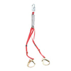 3M Protecta Adjustable 100% Tie-Off Web Shock-Absorbing Lanyard 1342275C, 121 - 310 lb, (54.9 kg - 140.6 kg), 6 ft (1.8 m) - Protecta