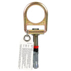 3M Protecta Concrete D-ring Anchor, 2190055, with bolt, silver, yellow zinc, 5.7 in x 5.7 in x 4.4 in (14.4 cm x 14.4 cm x 11 cm) - Protecta