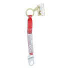 3M Protecta Pro Pack Shock-Absorbing Lanyard with Mobile/Manual Rope Grab AC202C-SA2, Web, 2 ft - Protecta
