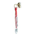 3M Protecta Pro Pack Shock-Absorbing Lanyard with Mobile/Manual Rope Grab AC202C-SA2, Web, 2 ft - Protecta