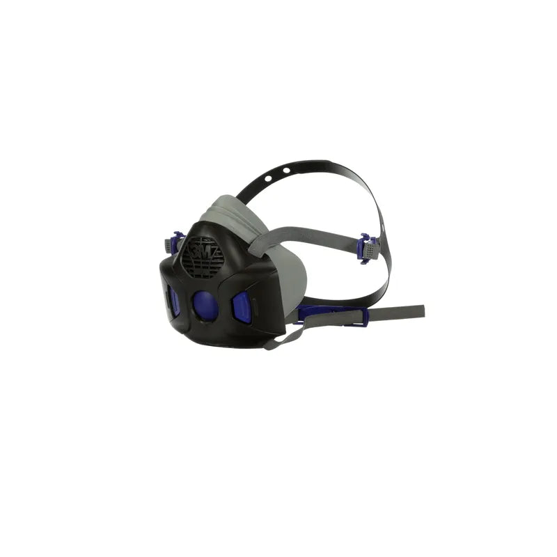 3M Secure Click Half Facepiece Reusable Respirator with Speaking Diaphragm HF-801SD, Small, 10/Case - Secure Click