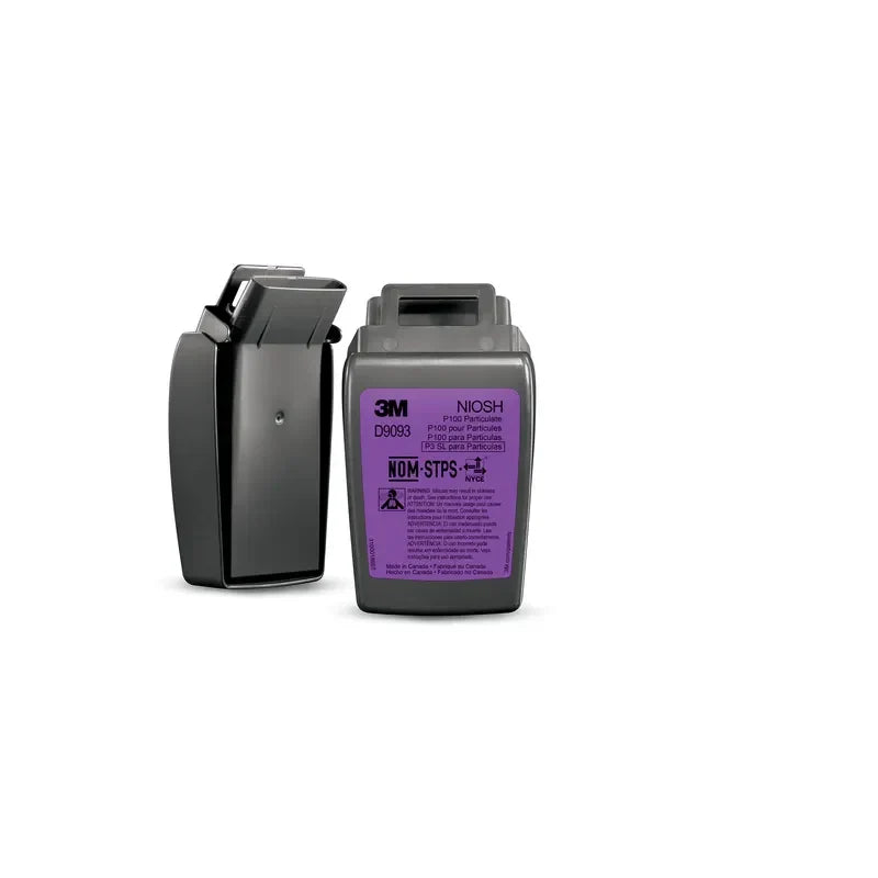 3M Secure Click Hard Case P100 Particulate Filter D9093, 60/Case