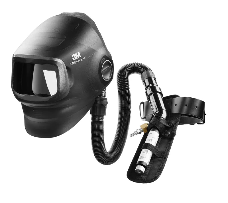 3M Speedglas G5-01 Heavy-Duty Welding Helmet with 3M V-100 Vortex Cooling Valve Assembly 46-5702-00, No ADF, 1 EA/Case - Speedglas