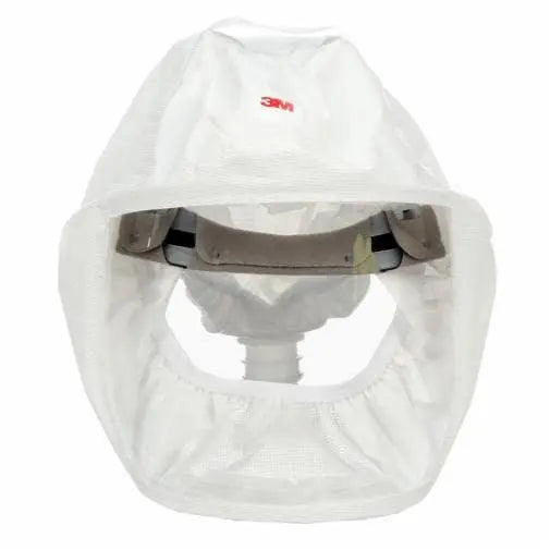 3M Versaflo Headcover with Integrated Head Suspension, S-133S-5, white, small/medium, 5/case