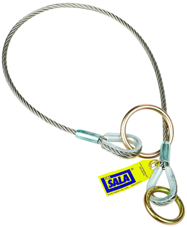 3M DBI-SALA Cable Tie-Off Adaptor 5900551C, 6 ft (1.8 m), 1/Case