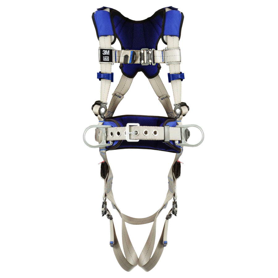 3M DBI-SALA ExoFit X100 Safety Harness 1401091C, Comfort Construction Positioning, Medium