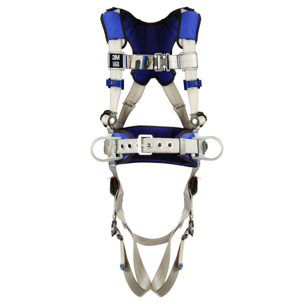 3M DBI-SALA ExoFit X100 Safety Harness 1401074C, Comfort Construction Positioning, XXL