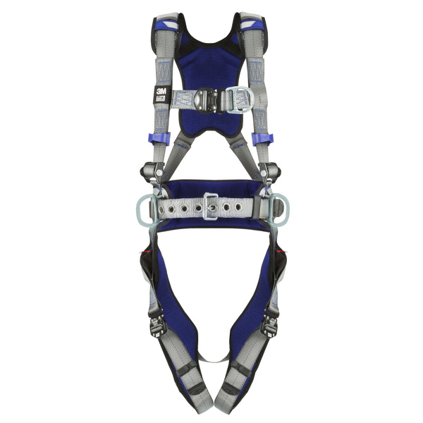3M DBI-SALA ExoFit X200 Safety Harness 1402112C, Comfort Construction Climbing/Positioning, Large