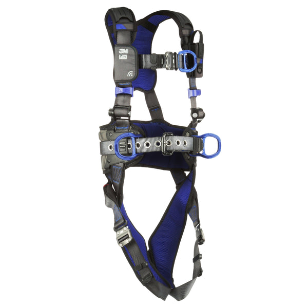 3M DBI-SALA ExoFit X300 Comfort Construction Climbing/Positioning Safety Harness 1140188C, Medium