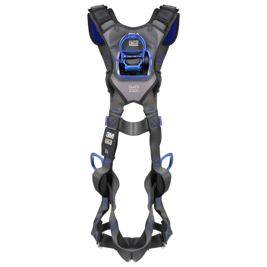 3M DBI-SALA ExoFit X300 Comfort X-Style Climbing/Positioning Safety Harness 1403205C, Medium/Large