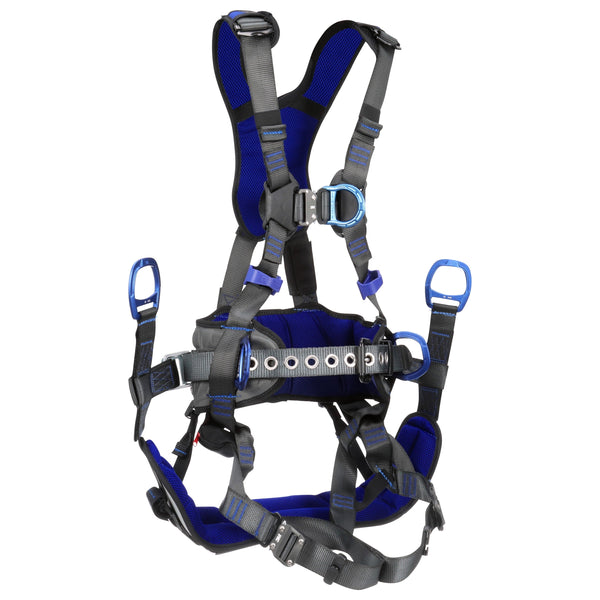3M DBI-SALA ExoFit X300 Comfort X-Style Tower Climbing Safety Harness 1403211C, Medium/Large