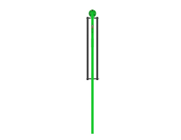 3M DBI-SALA FlexiGuard M200 Semi-Fixed Height Mast 8530901, Single User, 15 ft Reach, 25-30 ft Height