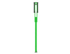 3M DBI-SALA FlexiGuard M200 Semi-Fixed Height Mast 8530902, Dual User, 12 ft Reach, 15-20 ft Height