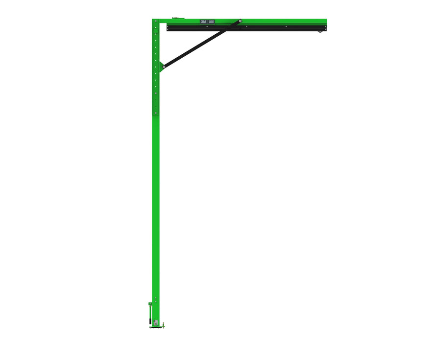 3M DBI-SALA FlexiGuard M200 Semi-Fixed Height Mast 8530903, Dual User, 12 ft Reach, 20-25 ft Height