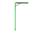 3M DBI-SALA FlexiGuard M200 Semi-Fixed Height Mast 8530904, Dual User, 12 ft Reach, 25-30 ft Height