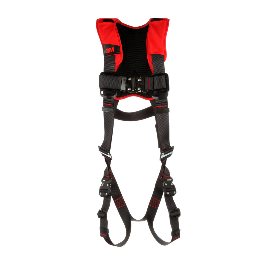 3M Protecta Comfort Vest-Style Harness 1161448C, Black, 2X-Large