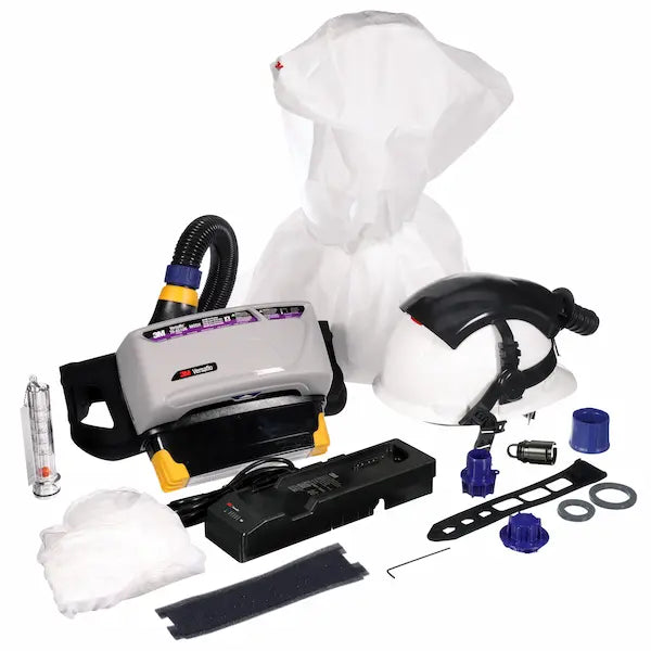 3M Versaflo Industrial Hard Hat with Hood PAPR Kit TR-800-IHK, 1 EA/Case