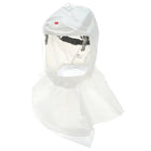 3M Versaflo Painter's Hood Assembly with Inner Shroud and Premium Head Suspension, S-757, white, 1/case - 3M