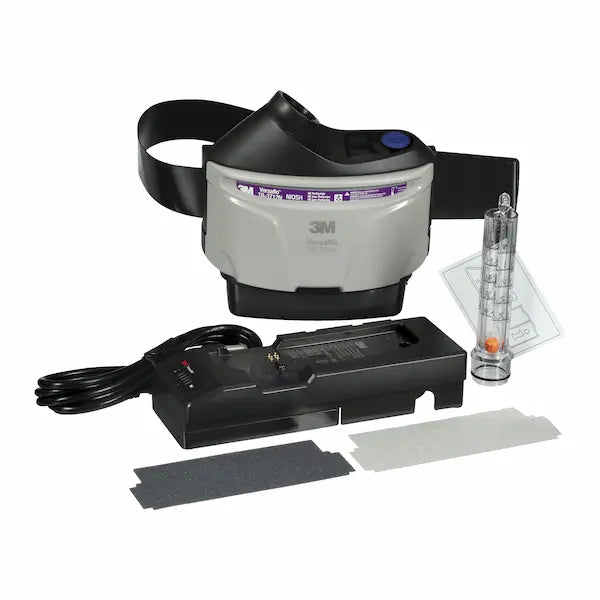 3M Versaflo Powered Air Purifying Respirator Assembly, TR-307N+, with easy clean belt and high capacity battery, 1/case