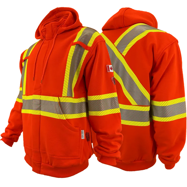 Atlas Workwear FR/AR Hi Vis Hoodie
