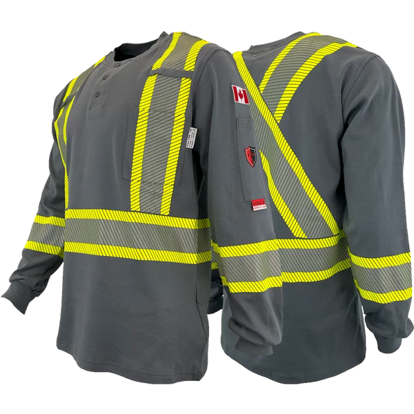 Atlas Workwear FR/AR 4” Henley Shirt