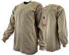 FR/AR Non-Striped Henley Shirt - Atlas Workwear