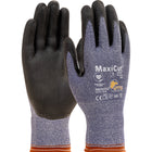 Seamless Knit Engineered Yarn Glove with Premium Nitrile Coated MicroFoam Grip on Palm & Fingers - Touchscreen Compatible - Vend-Ready MaxiCut Ultra