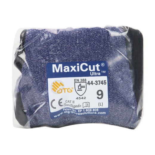 PIP ATG MaxiCut Ultra - Seamless Knit Engineered Yarn Glove with Premium Nitrile Coated MicroFoam Grip on Palm & Fingers - Touchscreen Compatible - Vend-Ready