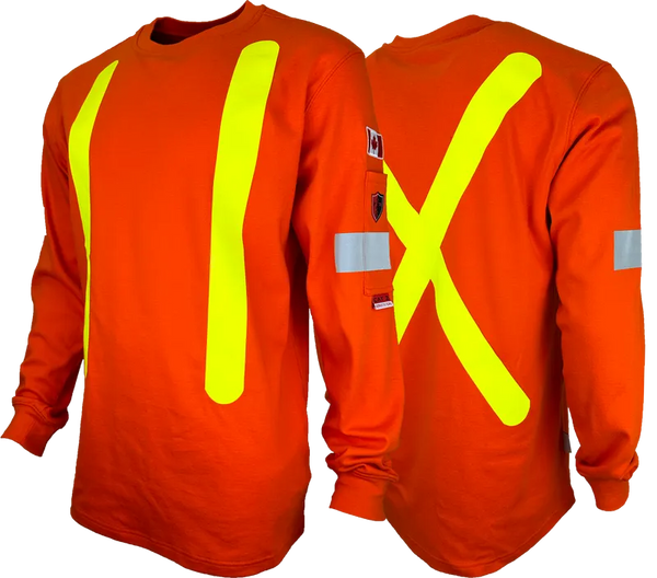 Atlas Workwear FR/AR OHSA Long Sleeve T-Shirt