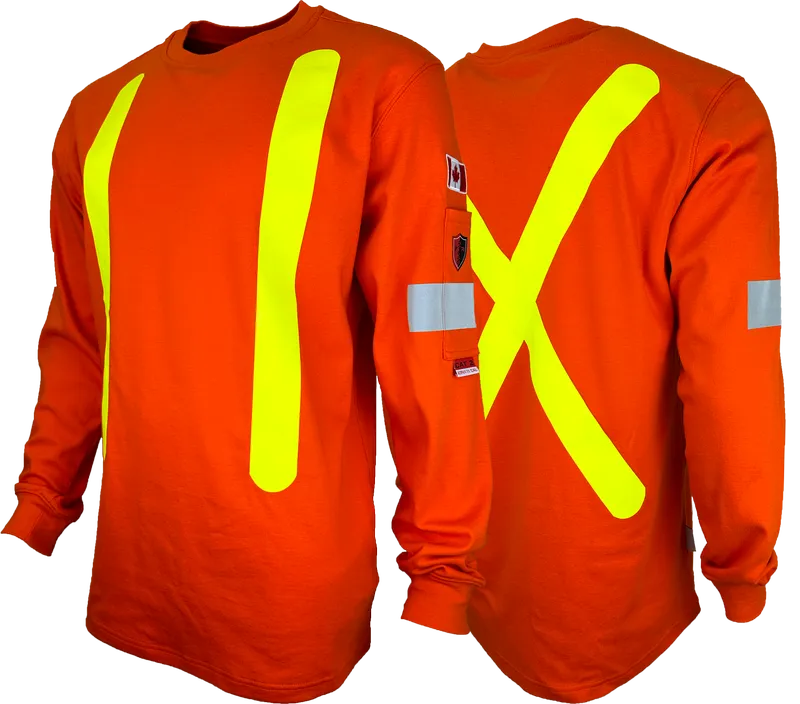 FR/AR OHSA Long Sleeve T-Shirt - Atlas Workwear