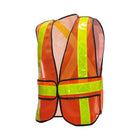 5 Pt. Tearaway Traffic Vest - Orange - Wasip