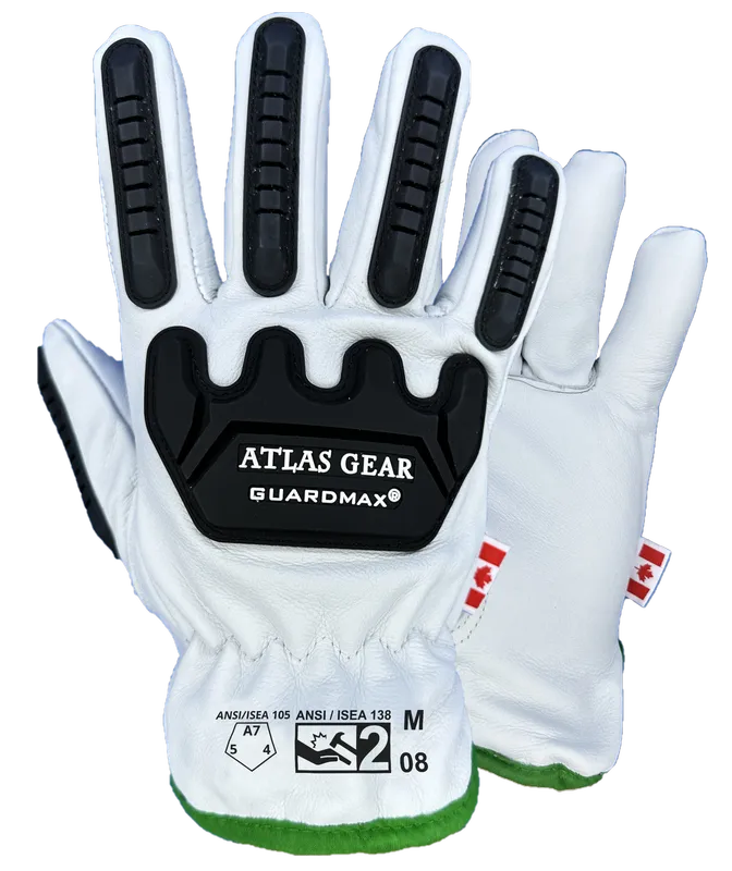 Atlas Workwear 801 Leather Impact Glove Series