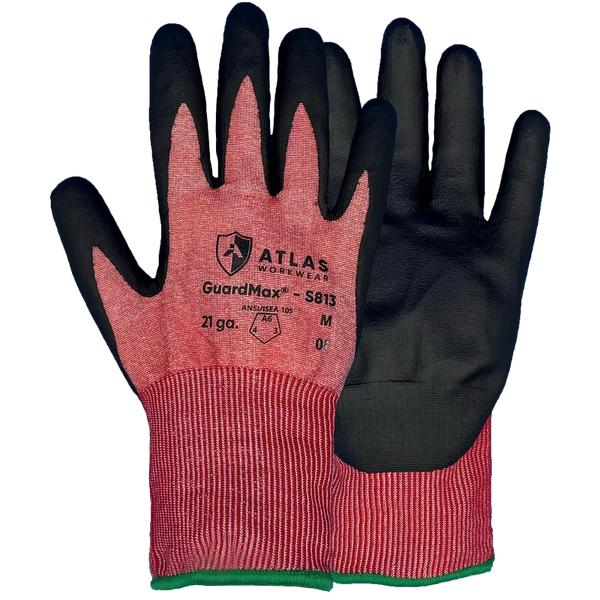 Atlas Workwear 21 ga. Nitrile Coated Glove