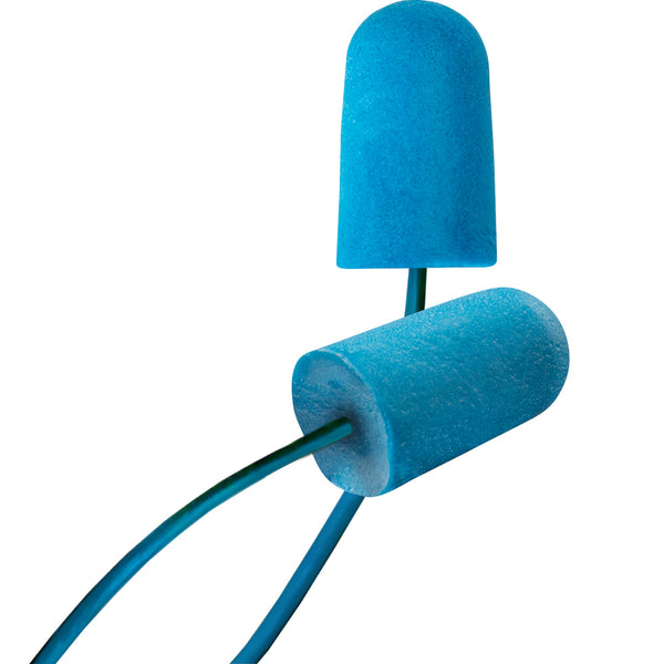PIP BioSoft Food Pro Bullet BioSoft - Metal Detectable Disposable Bio-Based Corded Foam Ear Plug with BioSoft Technology - NRR 32