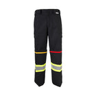 Coolworks Ventilated Pants, 4" Refl. Tape - Black - Wasip